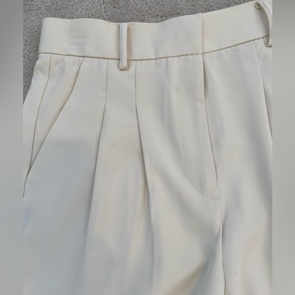 French Connection Cream Wide Leg Pants - Picture 8 of 8